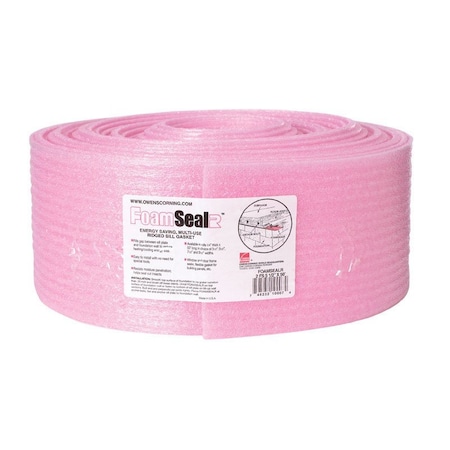Owens Corning Owens Corning FoamSealR 5.5 in. W X 50 ft. L X 0.25 in. 5 Radiant Barrier Ridged Sill Gasket Roll 22 2FS